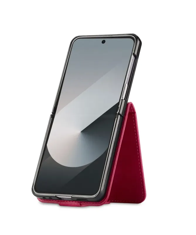 Housse Samsung Galaxy Z Flip 7 Effet Cuir LC.IMEEKE