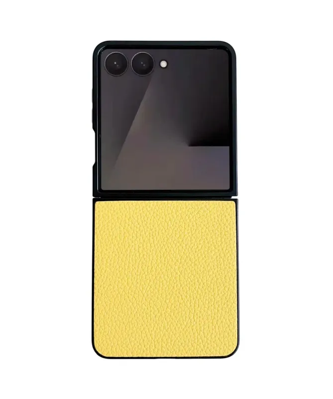 Coque Samsung Galaxy Z Flip 7 Effet Litchi | TACTILINE
