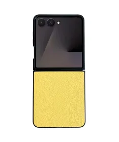 Coque Samsung Galaxy Z Flip 7 Effet Litchi | TACTILINE