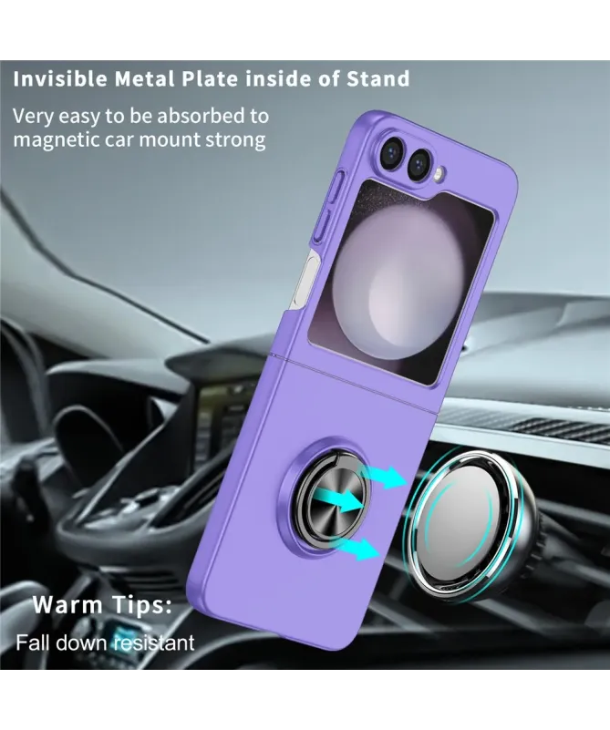 Coque Samsung Galaxy Z Flip 7 avec Anneau Rotatif | PIVOT