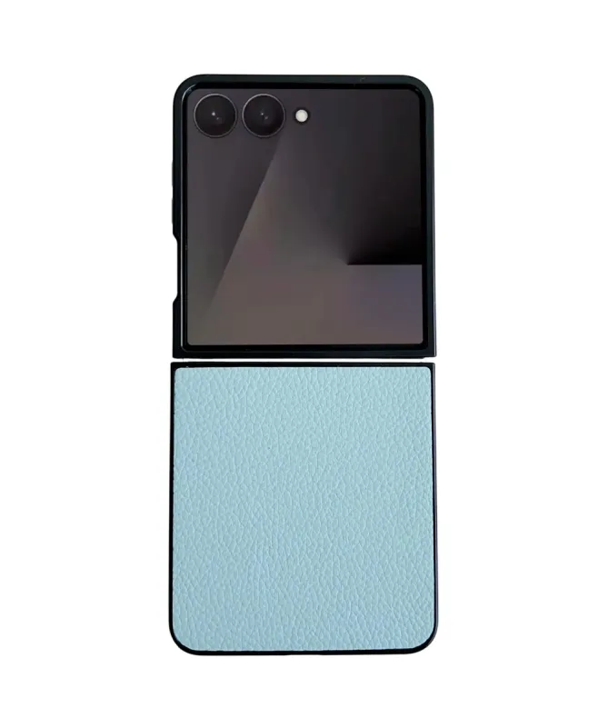 Coque Samsung Galaxy Z Flip 7 Effet Litchi | TACTILINE