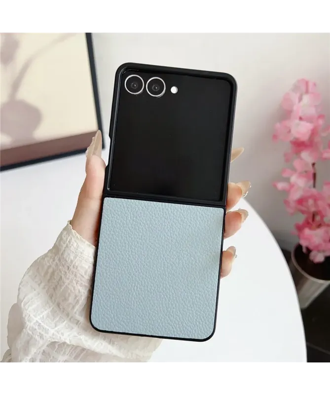Coque Samsung Galaxy Z Flip 7 Effet Litchi | TACTILINE
