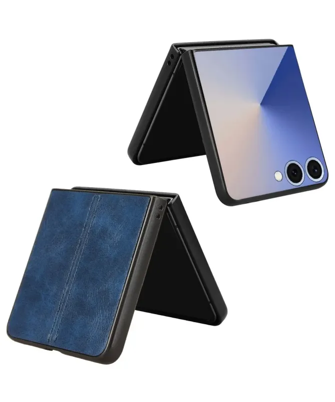 Coque Samsung Galaxy Z Flip 7 effet cuir