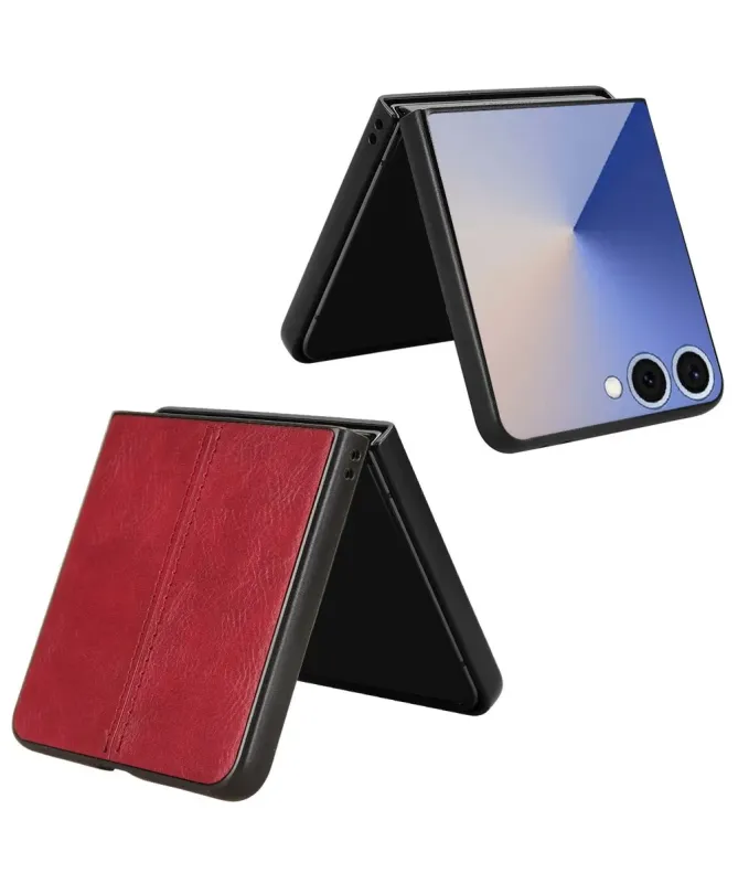 Coque Samsung Galaxy Z Flip 7 effet cuir