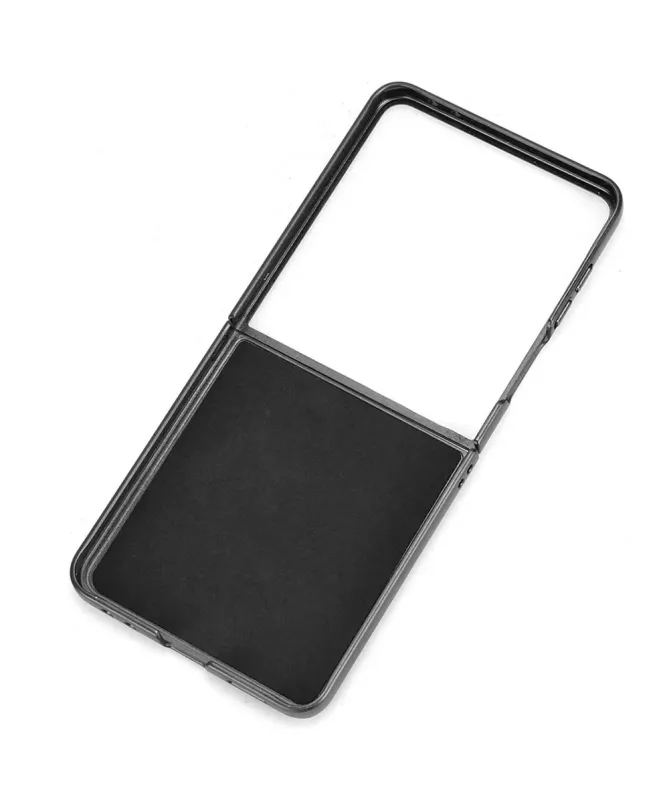 Coque Samsung Galaxy Z Flip 7 effet cuir