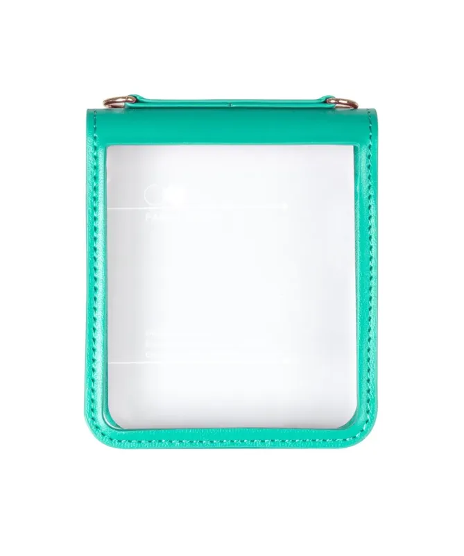 Coque Samsung Galaxy Z Flip 7 avec Porte-cartes Effet Cuir | MILL
