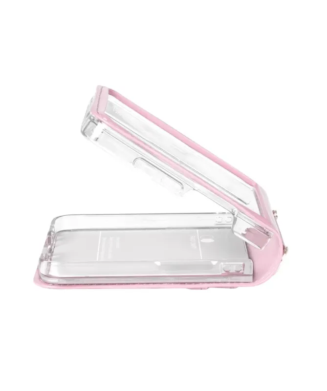 Coque Samsung Galaxy Z Flip 7 avec Porte-cartes Effet Cuir | MILL