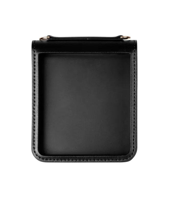 Coque Samsung Galaxy Z Flip 7 avec Porte-cartes Effet Cuir | MILL