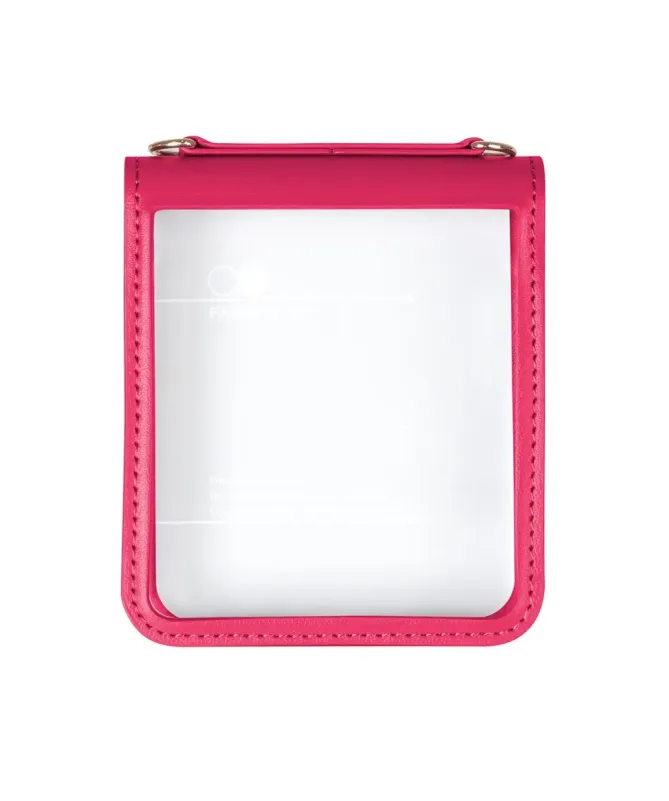 Coque Samsung Galaxy Z Flip 7 avec Porte-cartes Effet Cuir | MILL