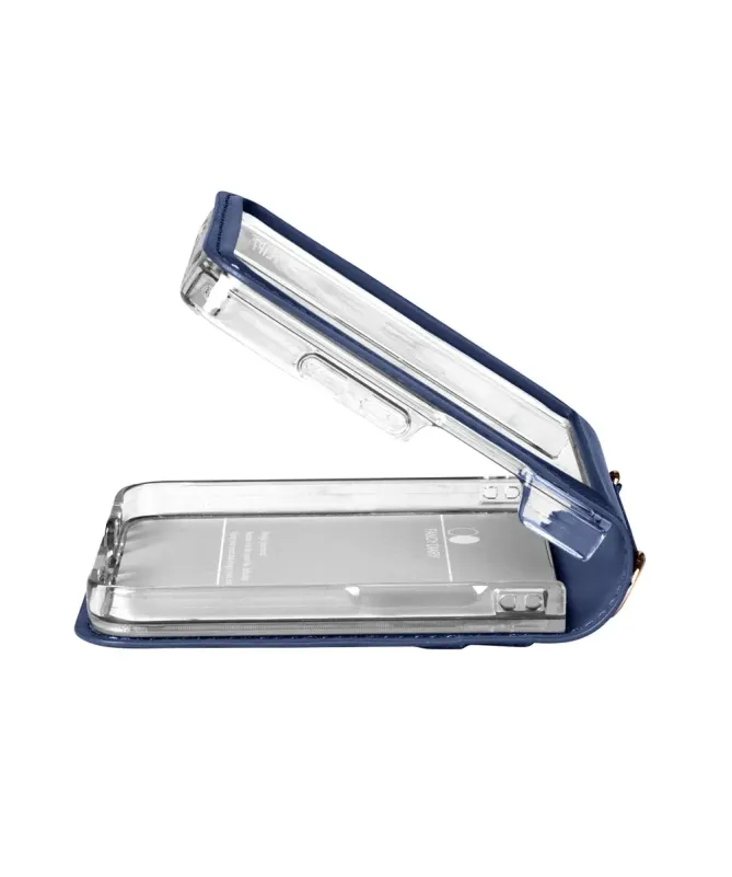 Coque Samsung Galaxy Z Flip 7 avec Porte-cartes Effet Cuir | MILL