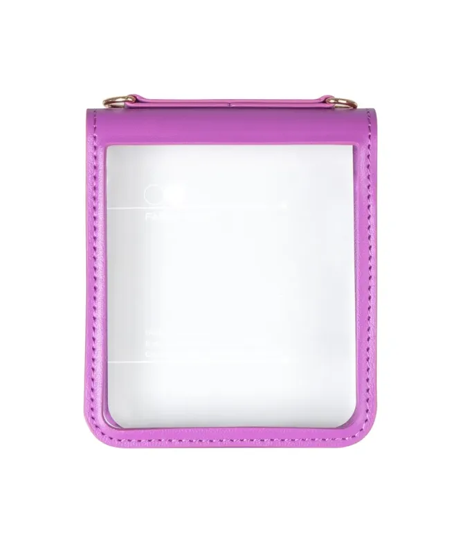 Coque Samsung Galaxy Z Flip 7 avec Porte-cartes Effet Cuir | MILL