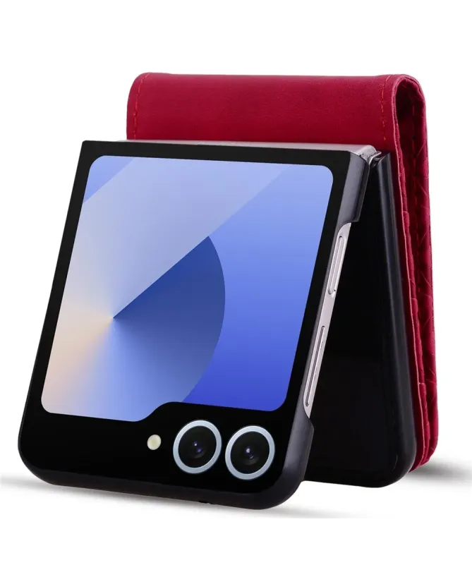 Coque Samsung Galaxy Z Flip 7 Motif Losanges avec Bracelet | RHOMBA