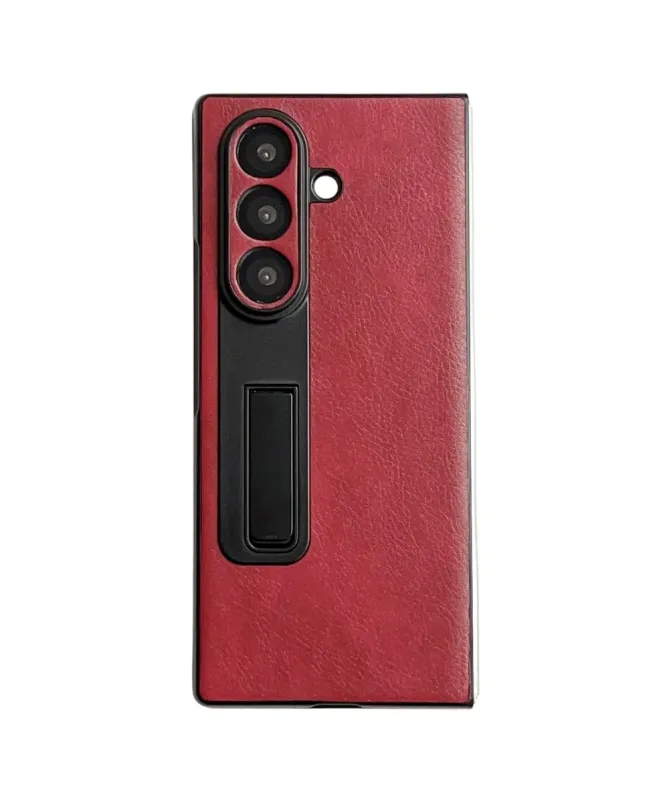 Coque Samsung Galaxy Z Fold 7 Effet Cuir avec Support Intégré | VOGUE