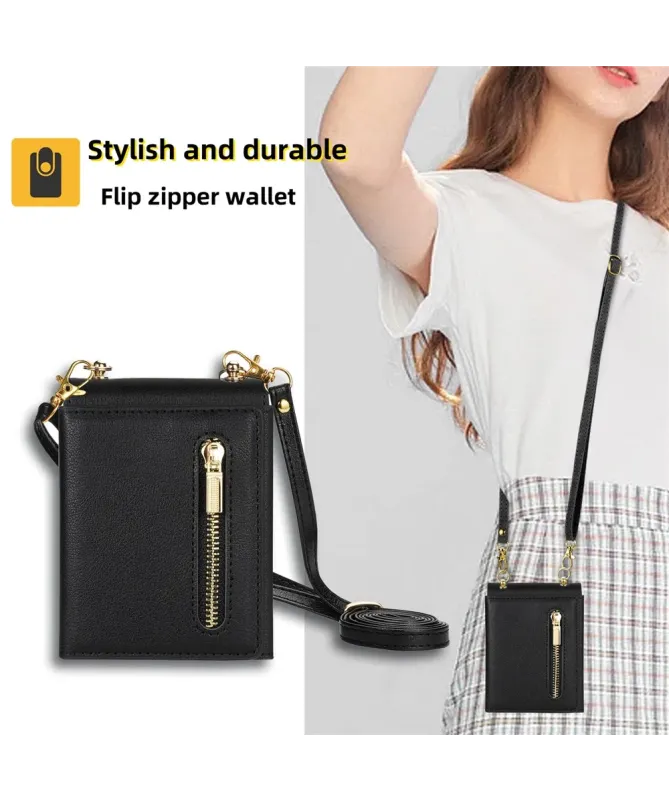 Coque Samsung Galaxy Z Flip 7 Portefeuille avec Fermeture Éclair | SEC