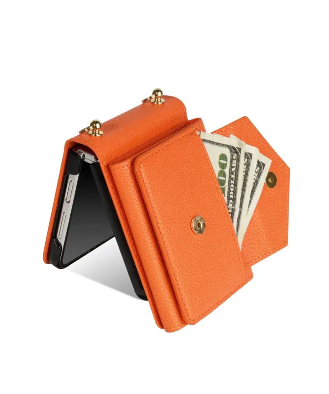 Coque Samsung Galaxy Z Flip 7 avec Porte-cartes et Sangle | AMBRA
