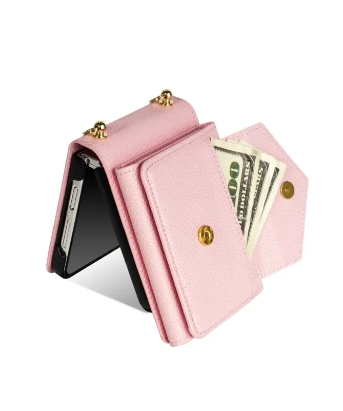 Coque Samsung Galaxy Z Flip 7 avec Porte-cartes et Sangle | AMBRA