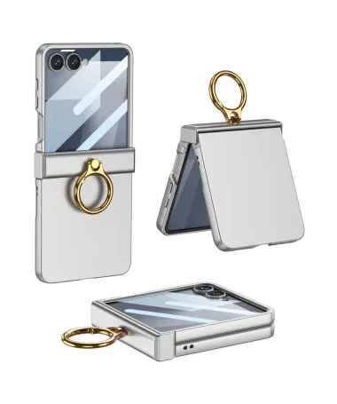 Coque Samsung Galaxy Z Flip 7 Ultra Fine avec Support Anneau | SLIMRIN