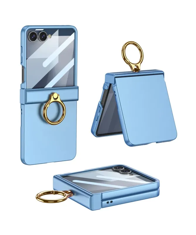 Coque Samsung Galaxy Z Flip 7 Ultra Fine avec Support Anneau | SLIMRIN