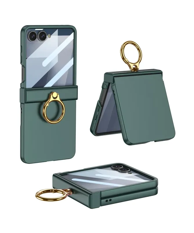 Coque Samsung Galaxy Z Flip 7 Ultra Fine avec Support Anneau | SLIMRIN