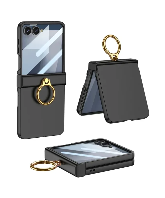 Coque Samsung Galaxy Z Flip 7 Ultra Fine avec Support Anneau | SLIMRIN