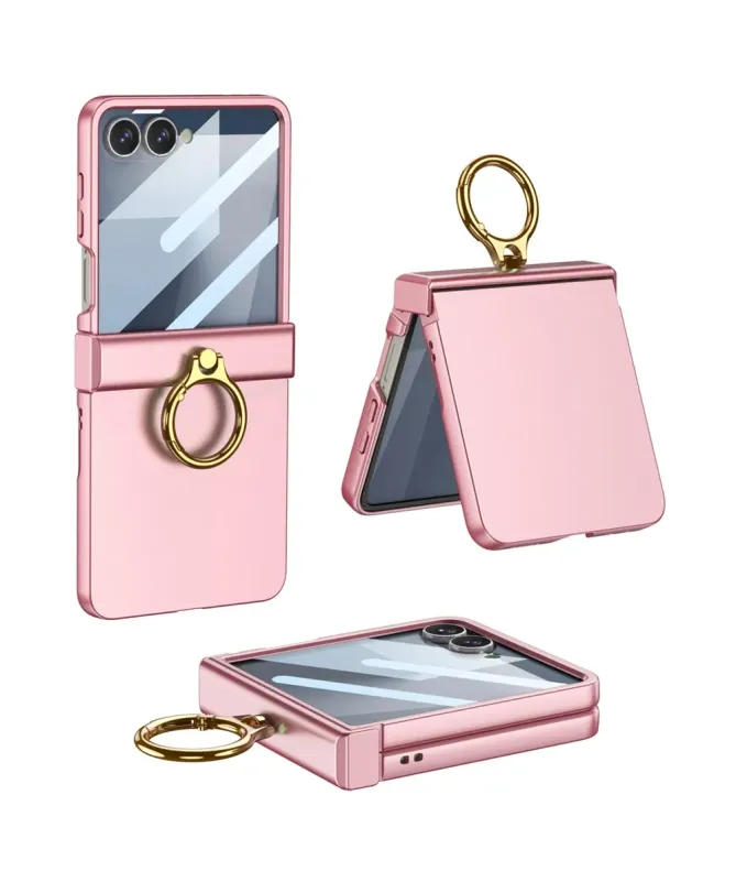 Coque Samsung Galaxy Z Flip 7 Ultra Fine avec Support Anneau | SLIMRIN