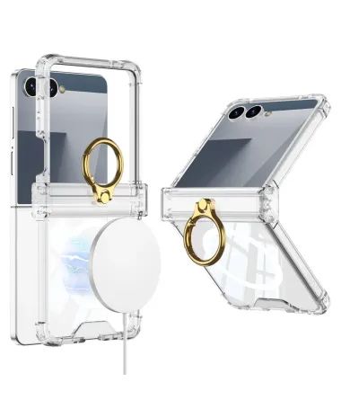 Coque Samsung Galaxy Z Flip 7 Magnétique avec Anneau | AIRMAG