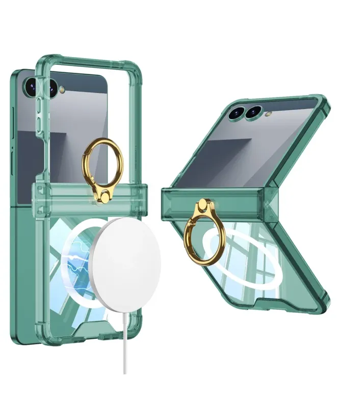 Coque Samsung Galaxy Z Flip 7 Magnétique avec Anneau | AIRMAG