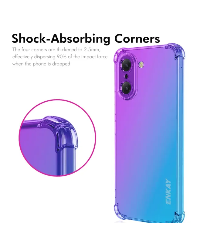 Coque OnePlus Nord CE5 5G Transparente Bicolore
