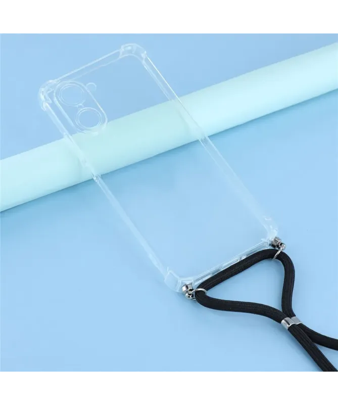 Coque OnePlus Nord CE5 5G transparente avec cordon | Cléos