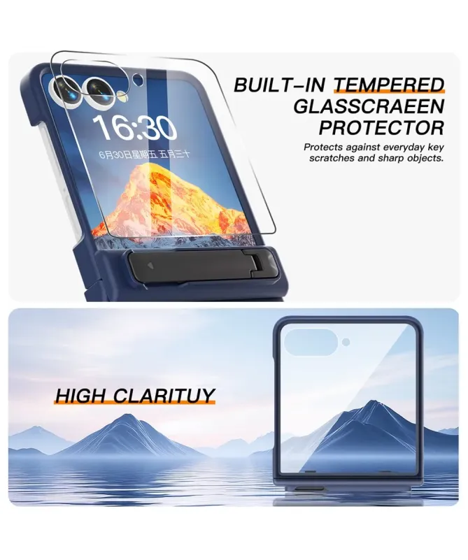 Coque support Samsung Galaxy Z Flip 7 avec film écran | STANDGUARD