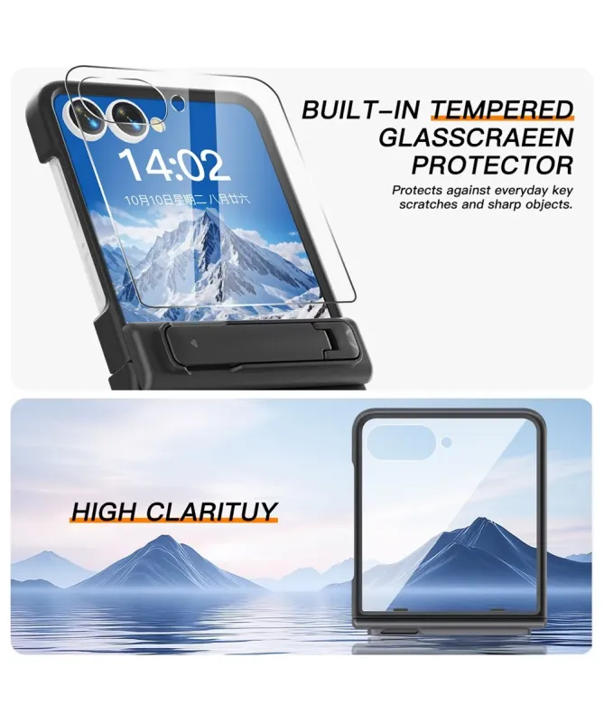 Coque support Samsung Galaxy Z Flip 7 avec film écran | STANDGUARD