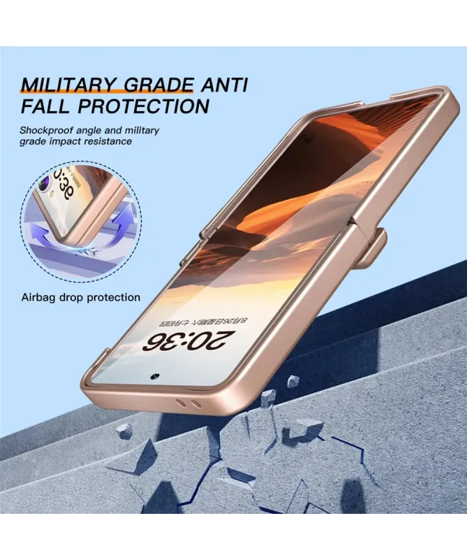 Coque support Samsung Galaxy Z Flip 7 avec film écran | STANDGUARD