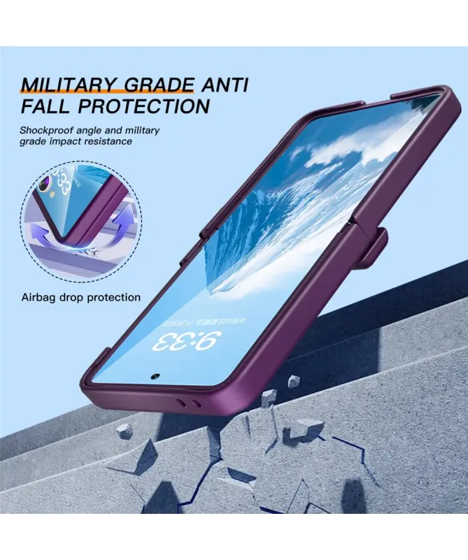 Coque support Samsung Galaxy Z Flip 7 avec film écran | STANDGUARD