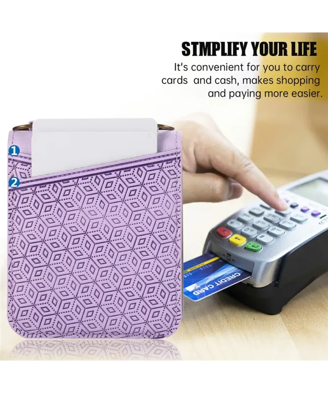 Coque Samsung Galaxy Z Flip 7 Porte‑cartes Motif Losange | HEX