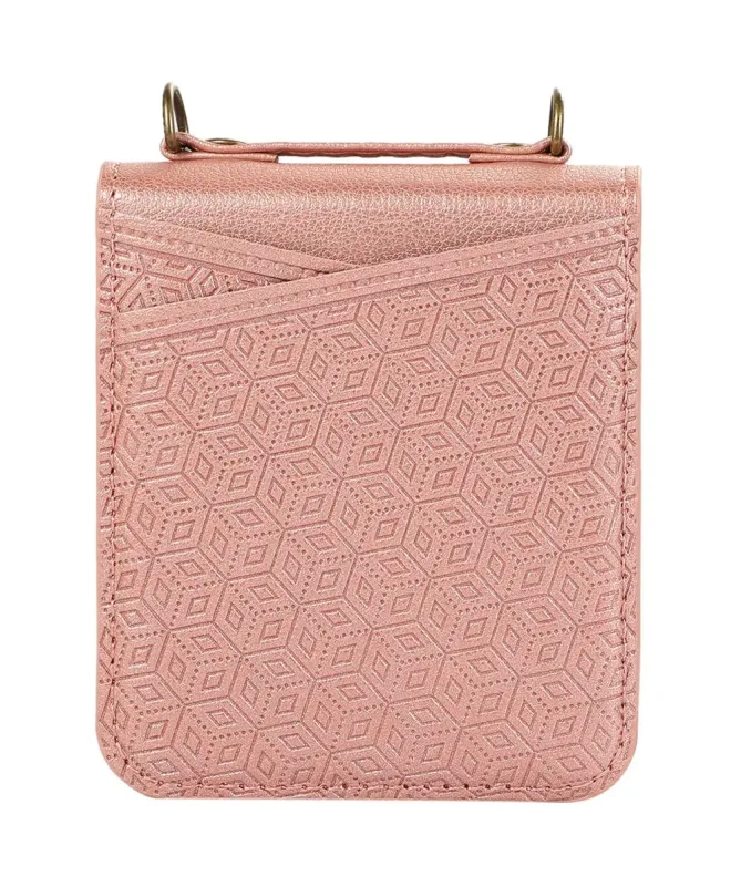 Coque Samsung Galaxy Z Flip 7 Porte‑cartes Motif Losange | HEX