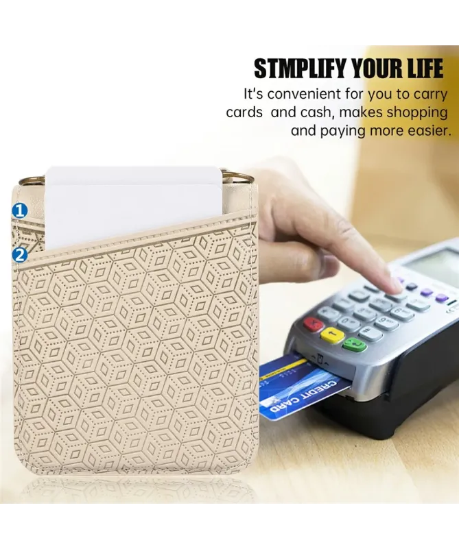 Coque Samsung Galaxy Z Flip 7 Porte‑cartes Motif Losange | HEX