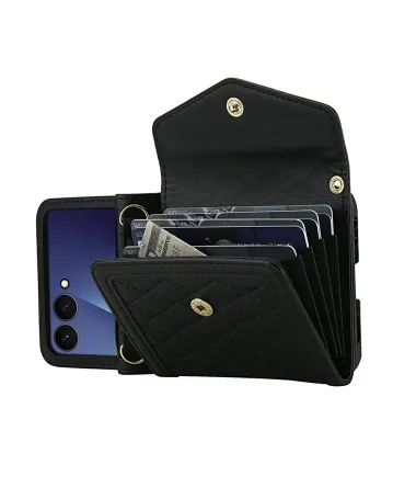 Etui Portefeuille Samsung Galaxy Z Flip 7 Anti‑RFID | ELEGANZA