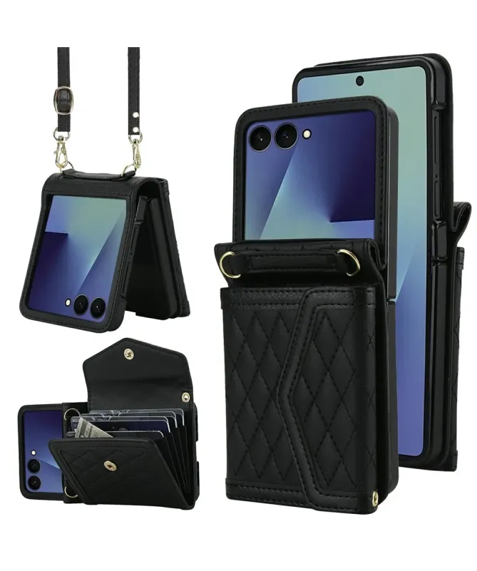Etui Portefeuille Samsung Galaxy Z Flip 7 Anti‑RFID | ELEGANZA