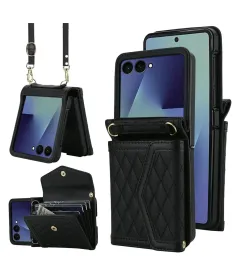 Etui Portefeuille Samsung Galaxy Z Flip 7 Anti‑RFID | ELEGANZA