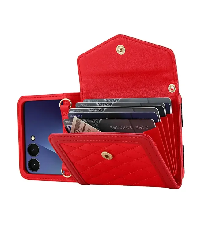 Etui Portefeuille Samsung Galaxy Z Flip 7 Anti‑RFID | ELEGANZA