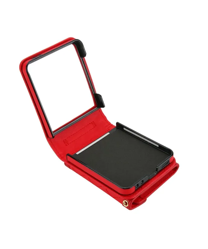 Etui Portefeuille Samsung Galaxy Z Flip 7 Anti‑RFID | ELEGANZA