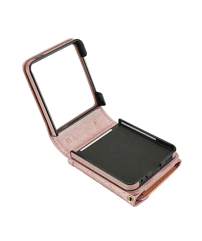 Etui Portefeuille Samsung Galaxy Z Flip 7 Anti‑RFID | ELEGANZA