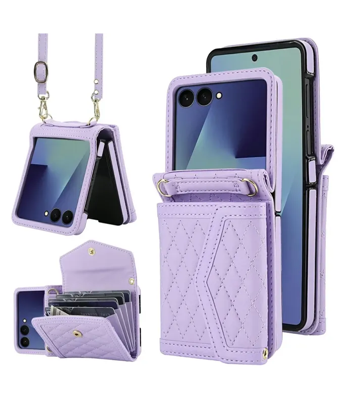 Etui Portefeuille Samsung Galaxy Z Flip 7 Anti‑RFID | ELEGANZA