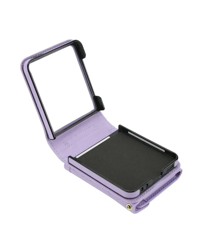 Etui Portefeuille Samsung Galaxy Z Flip 7 Anti‑RFID | ELEGANZA