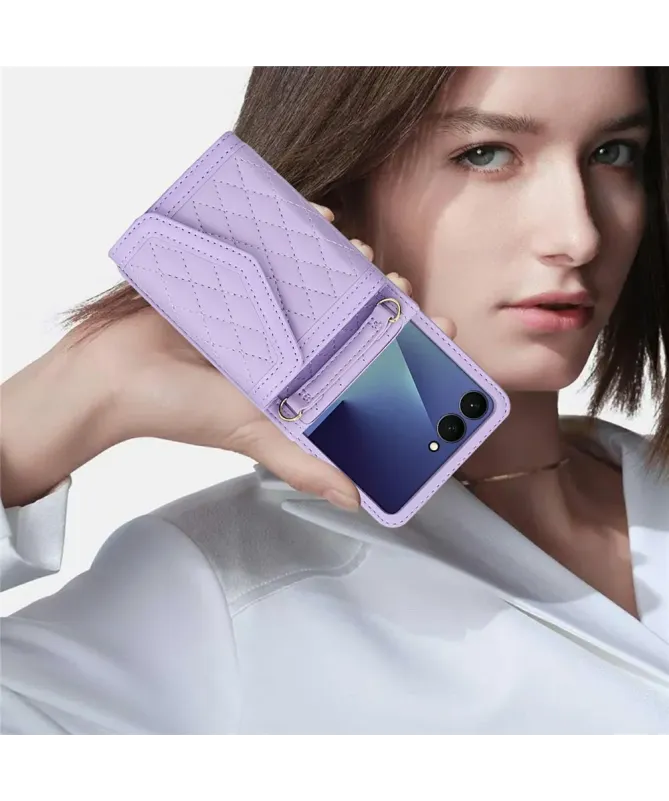 Etui Portefeuille Samsung Galaxy Z Flip 7 Anti‑RFID | ELEGANZA