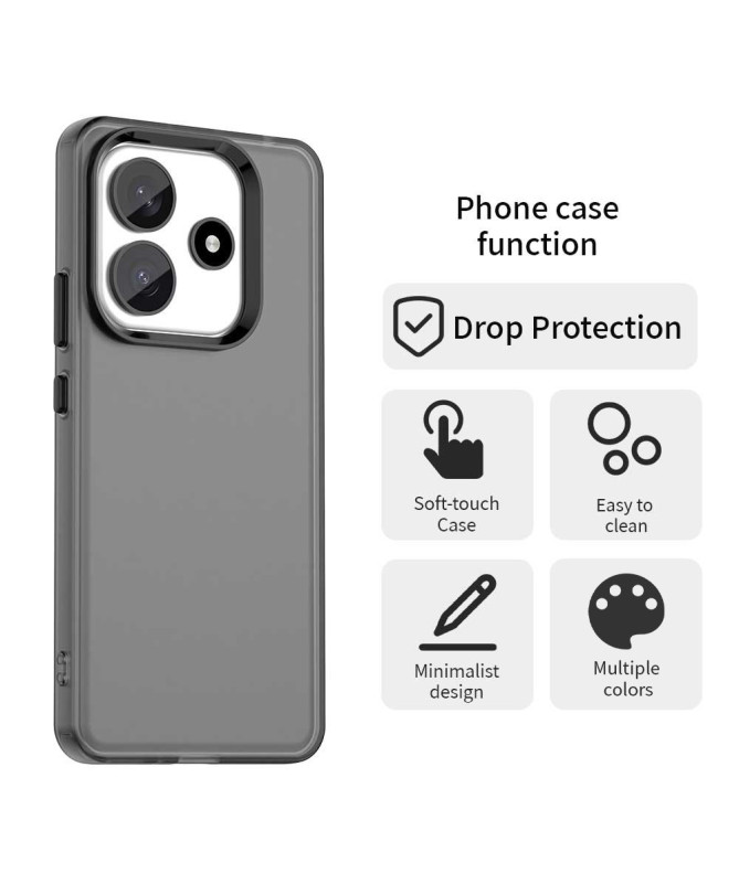 Candy 2 - Coque Xiaomi Redmi Note 14 4G Transparente