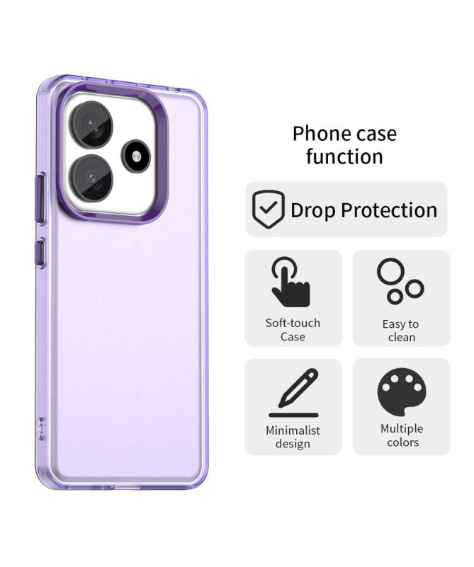 Candy 2 - Coque Xiaomi Redmi Note 14 4G Transparente