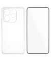 Pack Xiaomi Redmi Note 14 4G | Coque Coins Renforcés Transparente avec