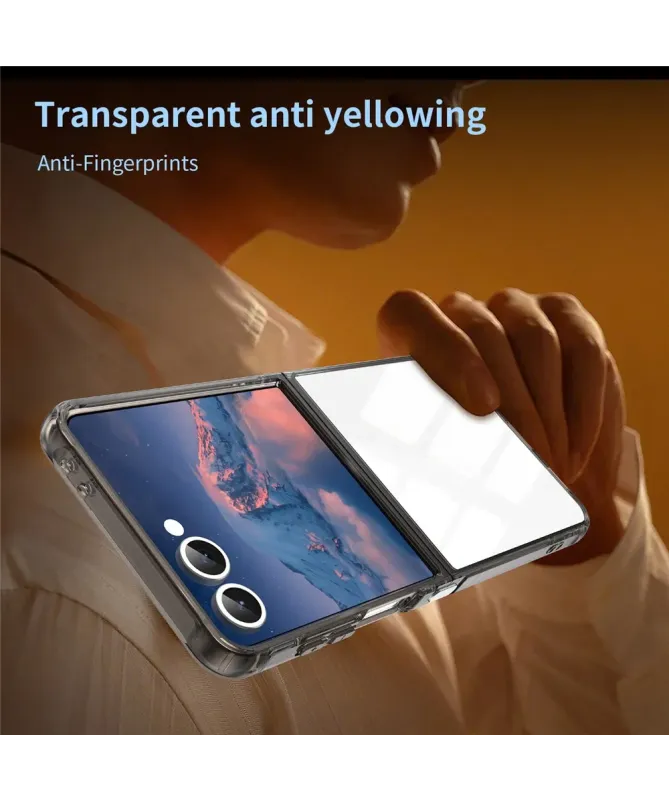 Coque Samsung Galaxy Z Flip 7 Transparente Contour Couleuré