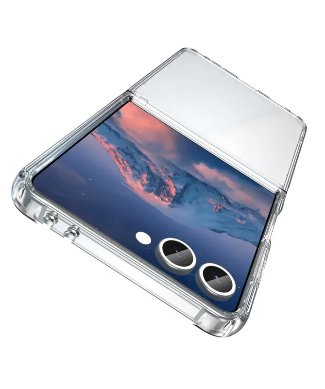 Coque Samsung Galaxy Z Flip 7 Transparente Contour Couleuré